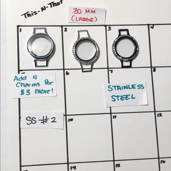 SS-#2 Stainless Living Locket Wrap Bracelet - Picture 2 of 8